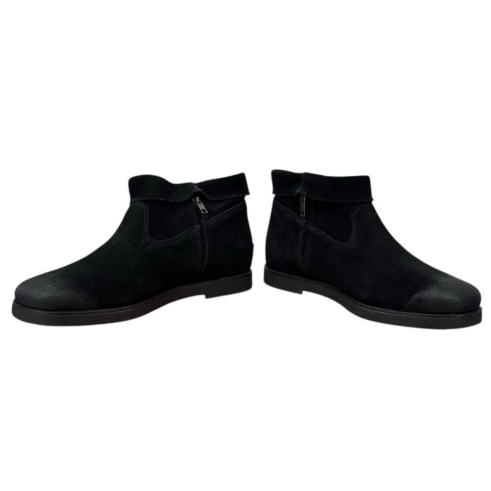 UGG Josefene Cuff Suede Ankle Boot SZ 11 Womens Black Comfort Slouchy Distressed - Picture 5 of 12